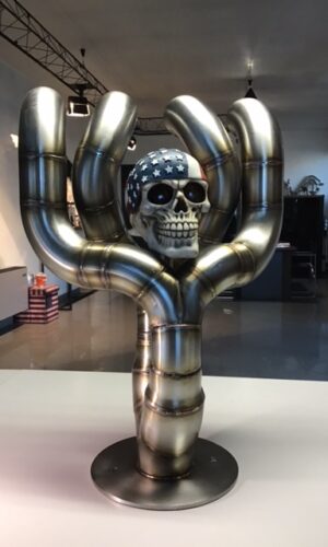 Colonna birra a 4 rubinetti custom