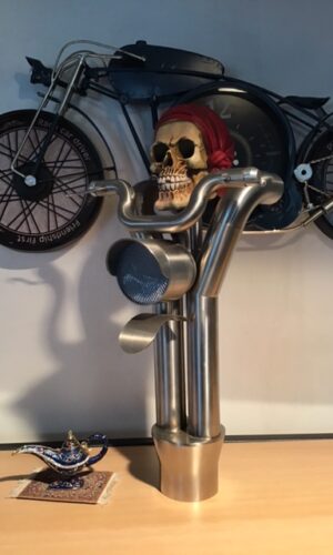 Spillatore birra a 2 rubinetti in acciaio