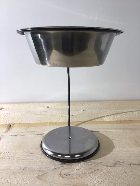 Porta ciotole per cani rialzata