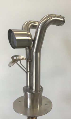 Spillatore birra a 2 rubinetti motorstyle